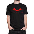 Schwarz - Side - Batman - T-Shirt für Herren-Damen Unisex