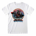 Weiß - Front - Thor: Love And Thunder - T-Shirt für Herren-Damen Unisex