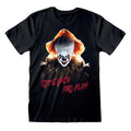 Schwarz-Rot - Front - IT Chapter Two - "Come Back And Play" T-Shirt für Herren-Damen Unisex