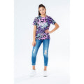 Violett - Back - Hype - "Chic Animal" T-Shirt für Mädchen