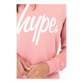 Pink-Weiß - Lifestyle - Hype Damen Script Sweatshirt