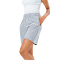 Grau - Front - Hype - "Reverse Look" Shorts für Damen