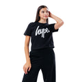 Schwarz - Front - Hype - kurzes T-Shirt für Mädchen