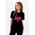 Pink-Schwarz-Weiß - Side - Hype - T-Shirt für Kinder (3er-Pack)