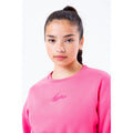 Pink - Lifestyle - Hype - Kurzes Sweatshirt mit Kordelzug für Mädchen