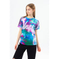 Blau-Violett - Front - Hype - "Tiny Pastel Moons" T-Shirt für Mädchen