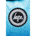Blau-Türkis-Weiß - Side - Hype - Rucksack, Sprenkel-Farbverlauf