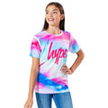 Weiß-Pink-Blau - Front - Hype - T-Shirt für Kinder