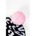 Schwarz-Weiß-Pink - Side - Hype - Mütze für Herren-Damen Unisex