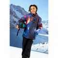 Blau - Back - Hype - "Sunburst" Skijacke für Kinder