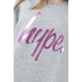 Grau-Pink - Lifestyle - Hype - Strickkleid für Mädchen