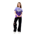 Violett - Back - Hype - "Fade" T-Shirt für Mädchen