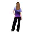 Violett - Side - Hype - "Fade" T-Shirt für Mädchen