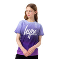 Violett - Front - Hype - "Fade" T-Shirt für Mädchen