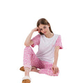 Pink-Weiß - Front - Hype - Schlafanzug für Mädchen