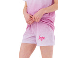 Pink - Lifestyle - Hype - "Speckle Fade" Schlafanzug mit Shorts für Mädchen