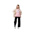 Pink-Weiß - Side - Hype - Sweatshirt für Mädchen