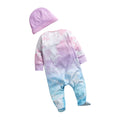 Pink-Blau - Back - Hype - Schlafanzug für Baby