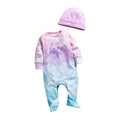 Pink-Blau - Front - Hype - Schlafanzug für Baby