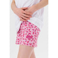 Weiß-Pink - Lifestyle - Hype - "Rainbow" Schlafanzug mit Shorts für Mädchen