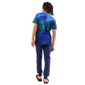 Marineblau-Grün-Weiß - Back - Hype - "Reef Spray" T-Shirt und Jogginghose für Jungen