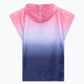 Pink-Blau - Back - Hype - Handtuch mit Kapuze für Mädchen
