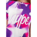 Weiß-Violett-Pink - Pack Shot - Hype - "Spray" T-Shirt für Mädchen