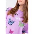 Pink - Lifestyle - Hype - "Butterfly" T-Shirt für Mädchen