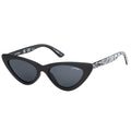 Schwarz-Weiß - Front - Hype - Damen Welle - Sonnenbrille "GFND"