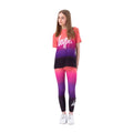 Pink-Violett-Schwarz - Side - Hype - T-Shirt für Mädchen