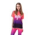 Pink-Violett-Schwarz - Front - Hype - T-Shirt für Mädchen