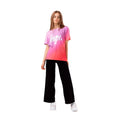 Pink - Front - Hype - "Fade Holographic" T-Shirt für Mädchen