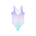 Aquablau - Back - Hype - "Fade" Badeanzug für Mädchen