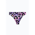 Schwarz-Violett-Pink - Lifestyle - Hype - "Leopard" Bikini Set für Mädchen