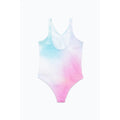 Pink-Blau-Weiß - Back - Hype - "Pastel" Badeanzug für Mädchen