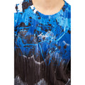 Blau-Schwarz-Weiß - Side - Hype - "Tripple" T-Shirt für Jungen