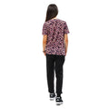 Violett-Schwarz-Cremefarbe - Back - Hype - "Tonal" T-Shirt für Mädchen