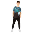 Blau-Weiß - Lifestyle - Hype - "Camo" T-Shirt für Jungen