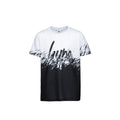 Schwarz-Weiß - Front - Hype - "Monochrome" T-Shirt für Jungen