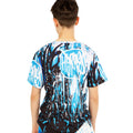 Blau-Weiß-Schwarz - Back - Hype - T-Shirt für Jungen
