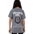 Grau - Back - Hype - "Indianapolis Colts" T-Shirt für Kinder