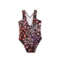 Violett - Back - Hype - Badeanzug für Mädchen