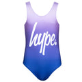 Violett - Front - Hype - "Digital" Badeanzug für Mädchen