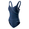 Blaubeere-Blaugrau - Side - Aquawave - "Tristina" Badeanzug für Damen