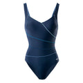 Blaubeere-Blaugrau - Front - Aquawave - "Tristina" Badeanzug für Damen