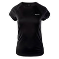 Schwarz - Front - Hi-Tec - "Alna" T-Shirt für Damen - Training