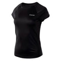 Schwarz - Side - Hi-Tec - "Alna" T-Shirt für Damen - Training