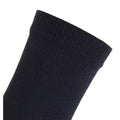 Marineblau - Back - FLOSO Kinder Schul Socken Unifarben (5 Paar)