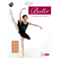 Tan - Back - Silky Mädchen Ballett-Strumpfhose mit Fersenloch