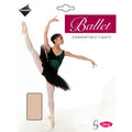Rosa - Back - Silky Mädchen Ballett-Strumpfhose mit Fersenloch